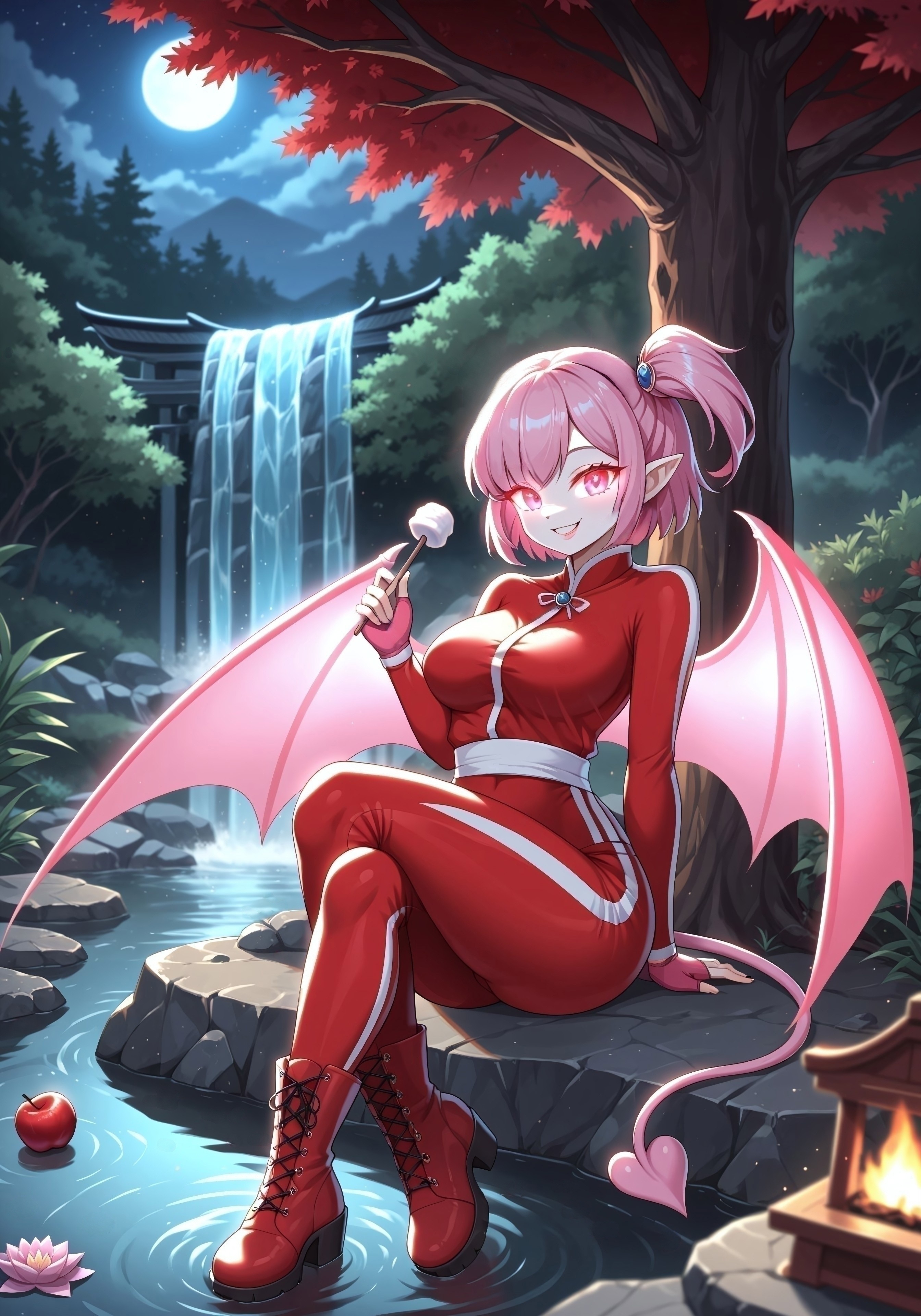Queen Pink Aura About to Eat A Marsmellow 2M.jpg